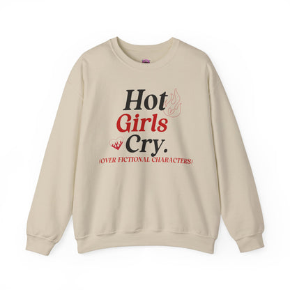 Hot Girls Cry Crewneck