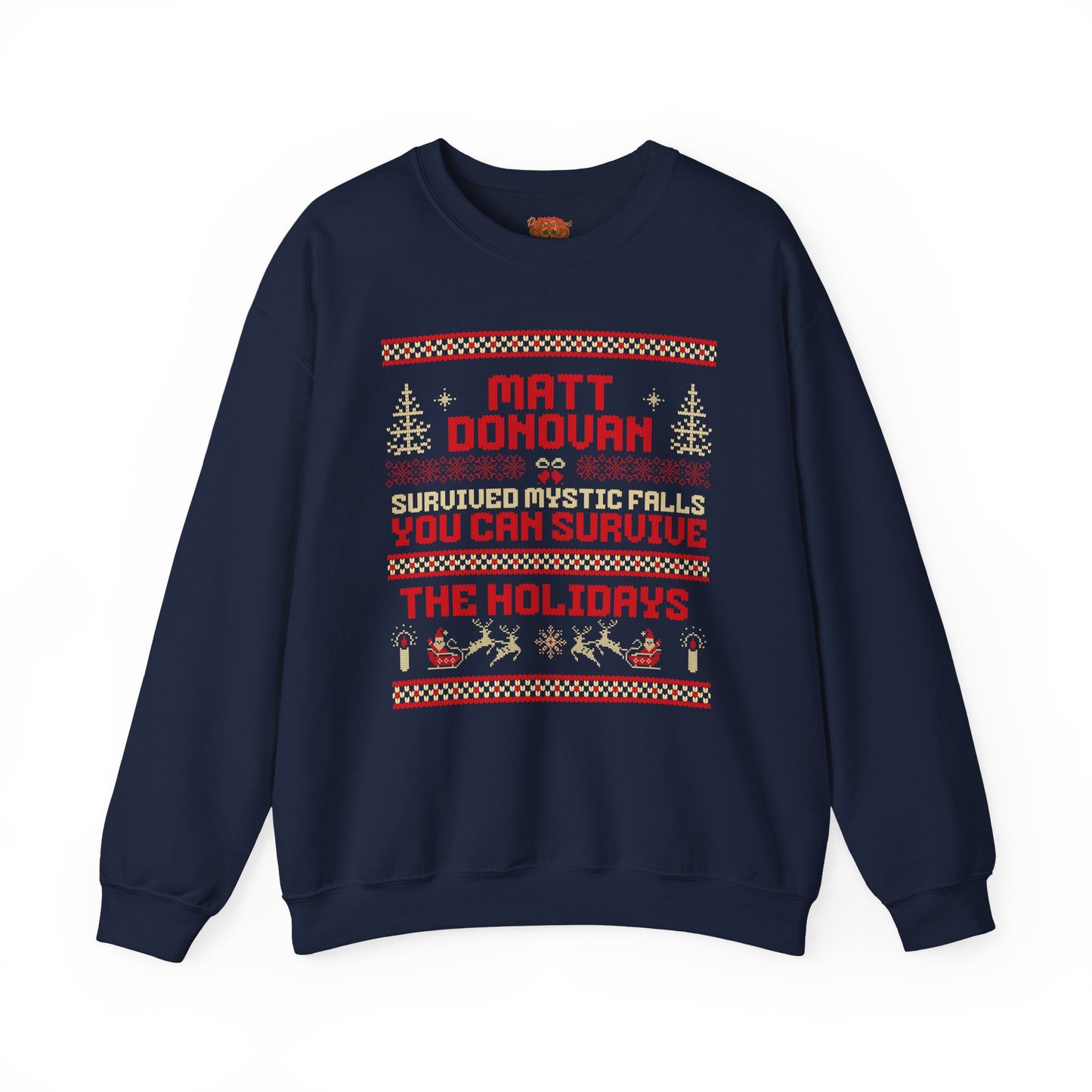 Matt Donovan Surived The Holidays Crewneck