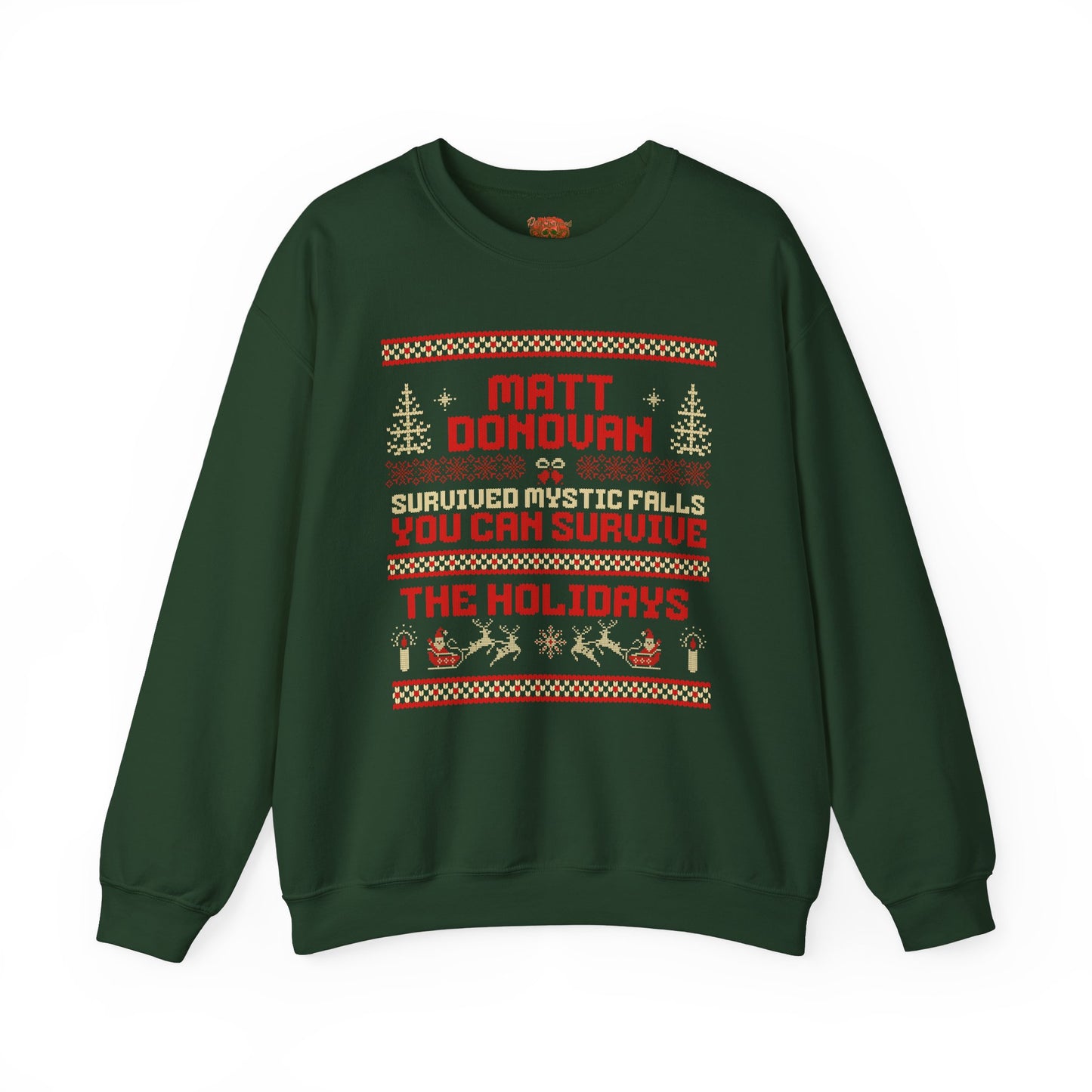 Matt Donovan Surived The Holidays Crewneck