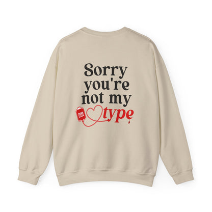 Not my type crewneck