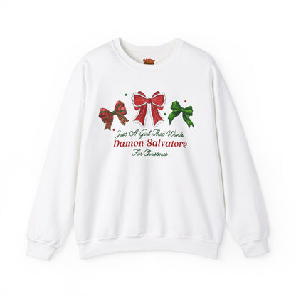 Just A girl Xmas Edition Crewneck