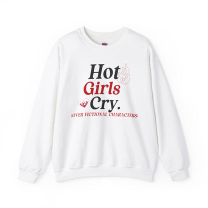 Hot Girls Cry Crewneck