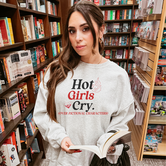 Hot Girls Cry Crewneck