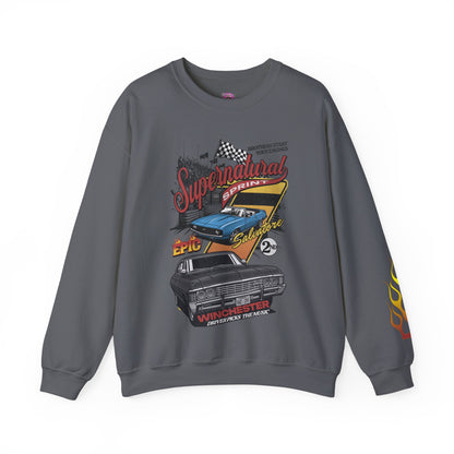 Supernatural Sprint Distressed Crewneck