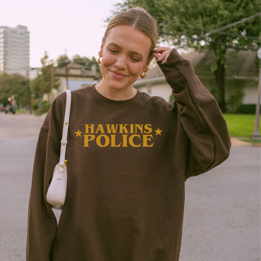 Hawkins Police Crewneck