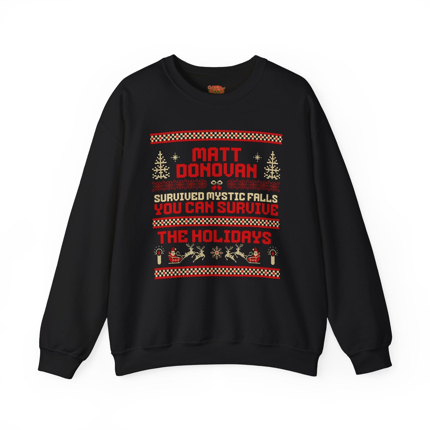 Matt Donovan Surived The Holidays Crewneck