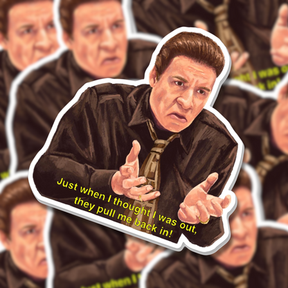 Silvio Dante the Sopranos Sticker