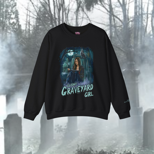 Gloomy Graveyard Girl Crewneck