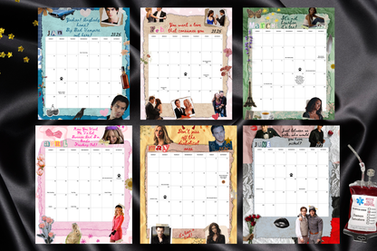 TVD 2025 CALENDAR