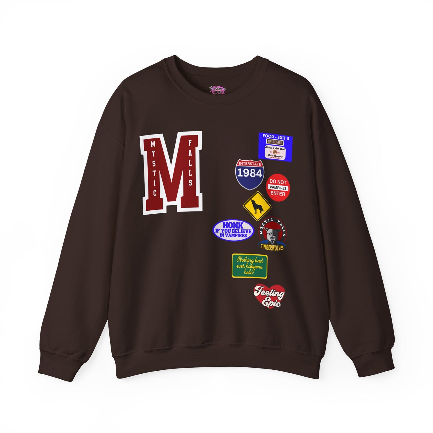 Mystic Falls Roadtrip Crewneck