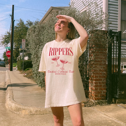 Rippers Cocktail Club Tee/Crewneck