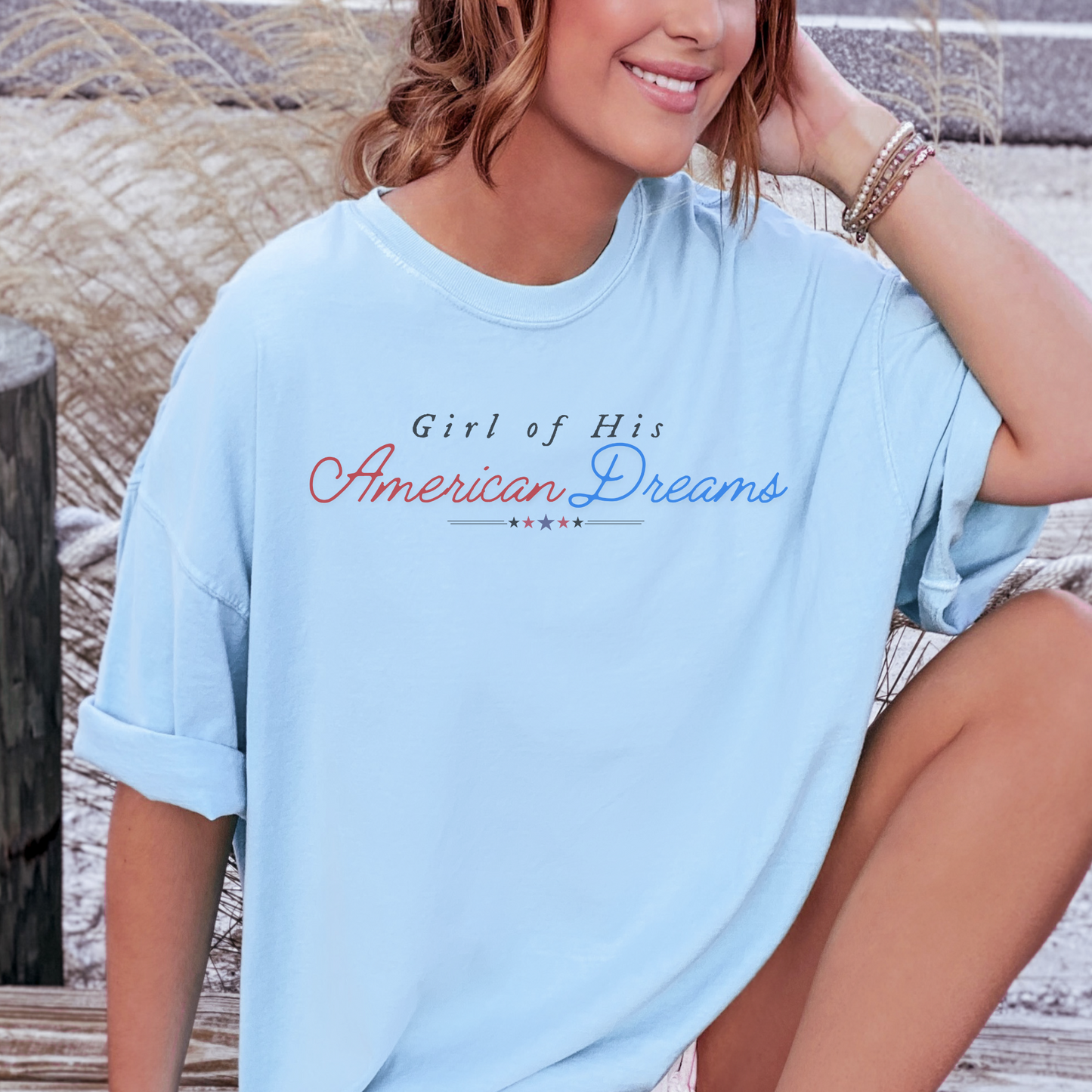 Girl of His American Dreams Tee