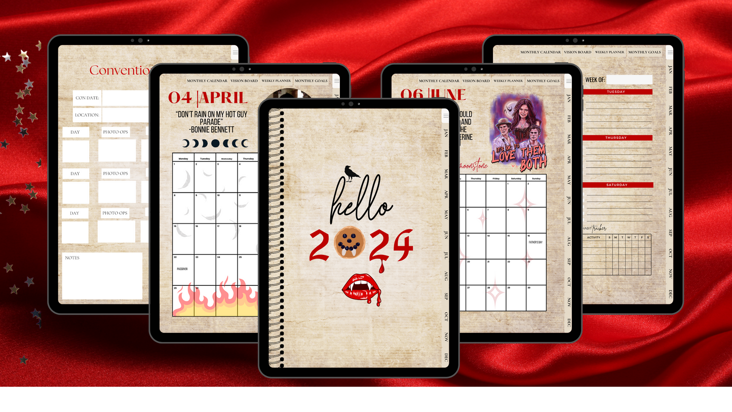 2024 TVD Planner for iPad