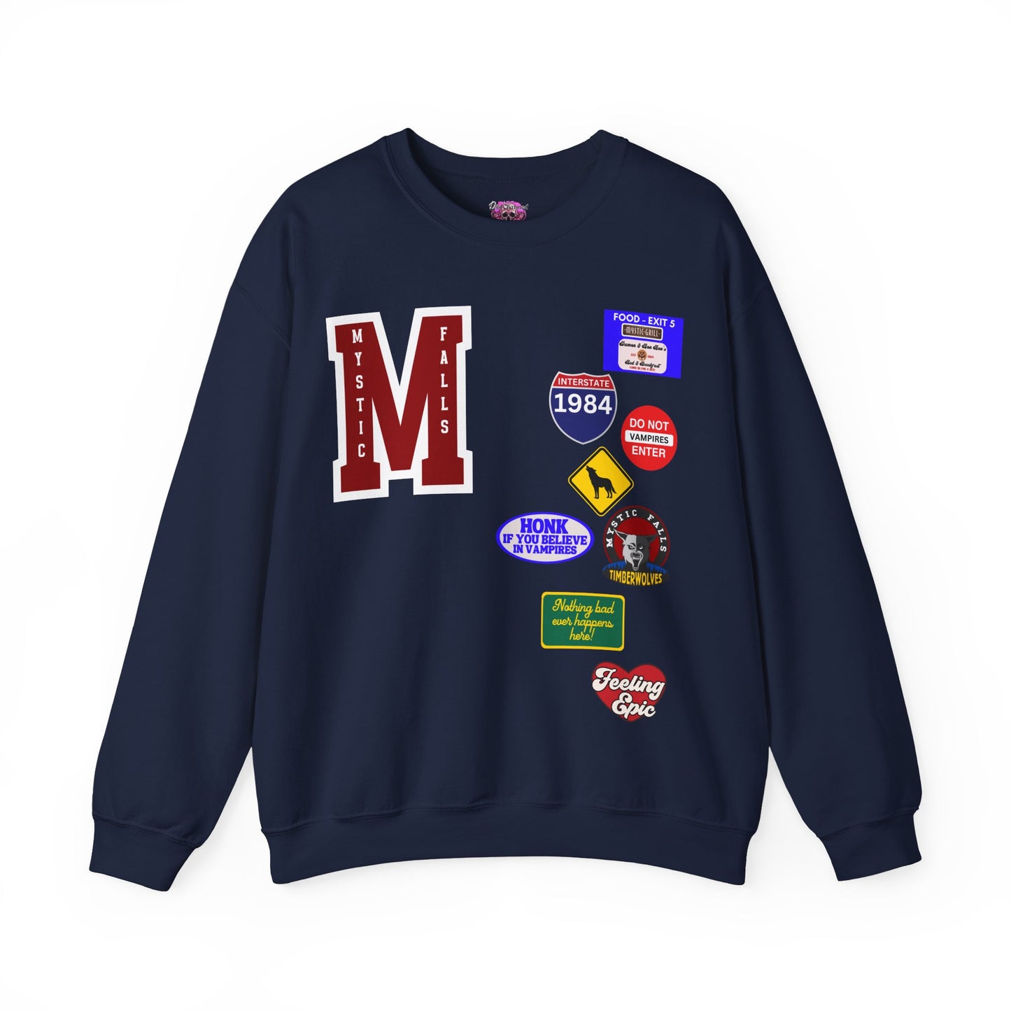 Mystic Falls Roadtrip Crewneck