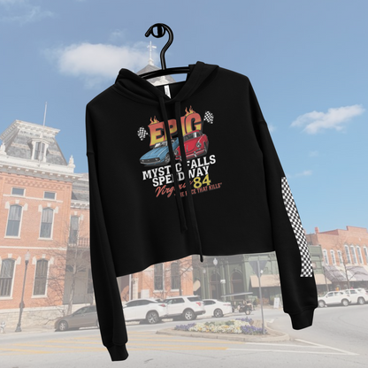 Mystic Falls Raceway Cropped Hoodie