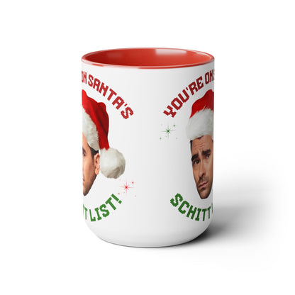 Santa's Schitt List Mug