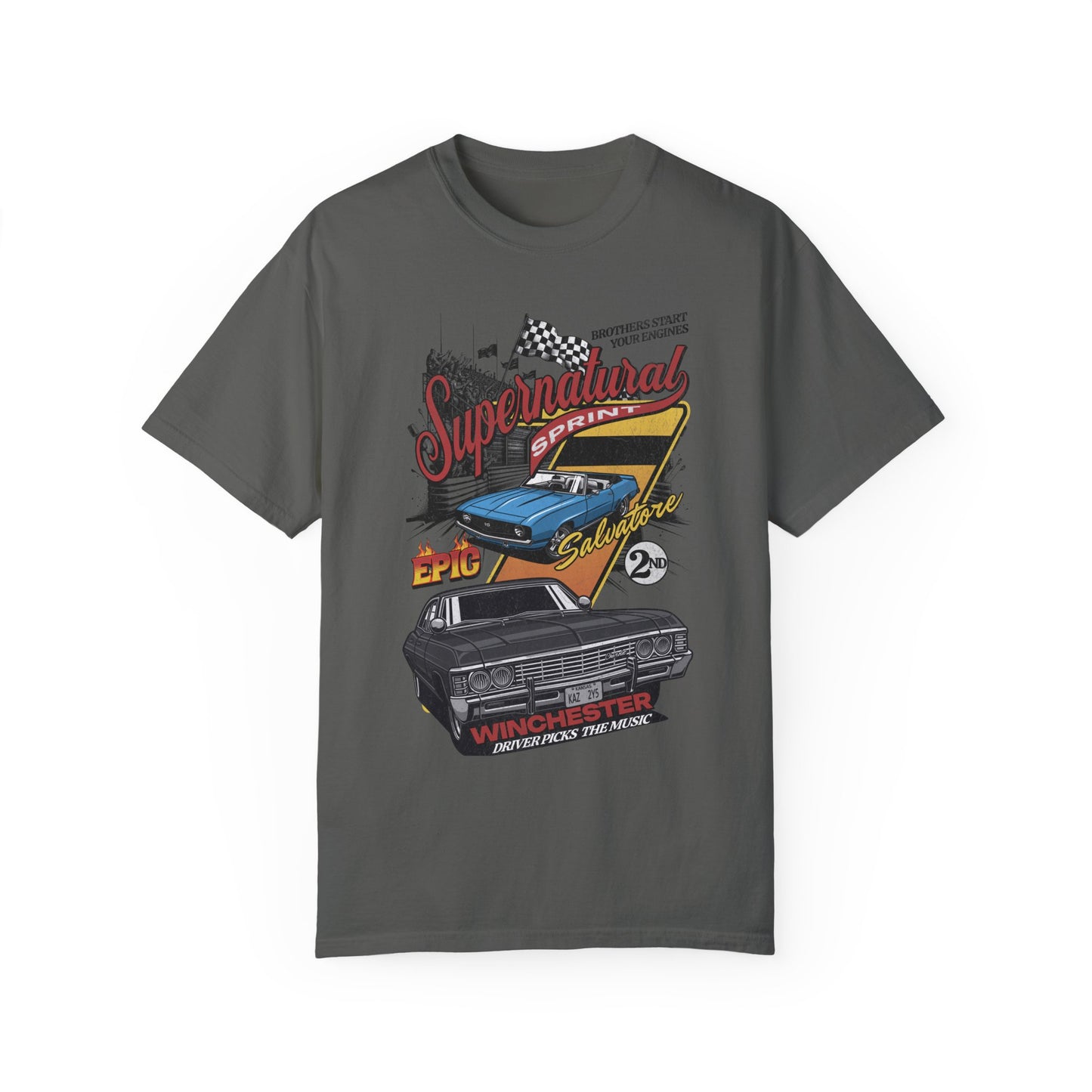 Supernatural Spirit Distressed Tshirt