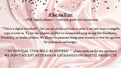 2024 Swiftie Planner for iPad