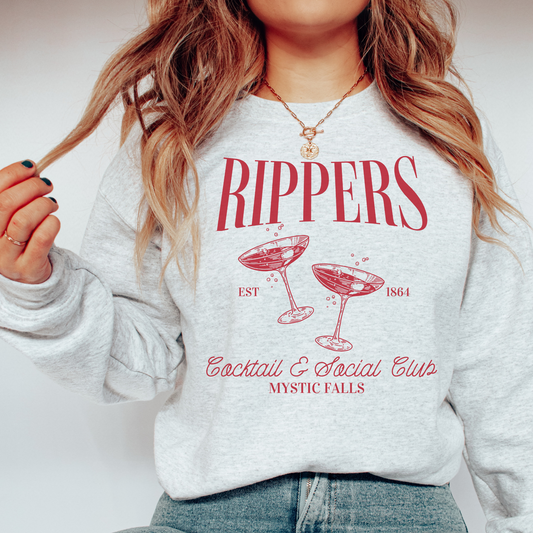 Rippers Cocktail Club Tee/Crewneck