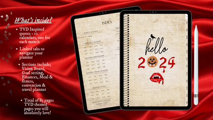 2024 TVD Planner for iPad