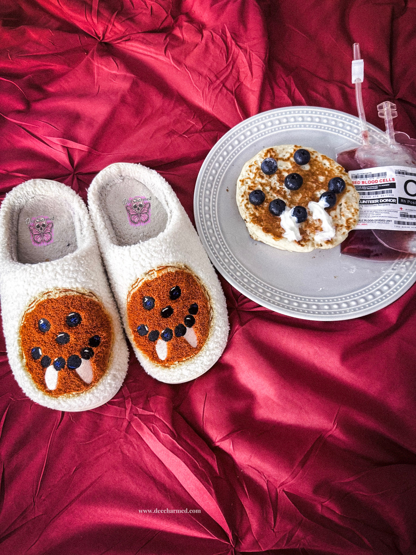 Damon's Pancake Slippers