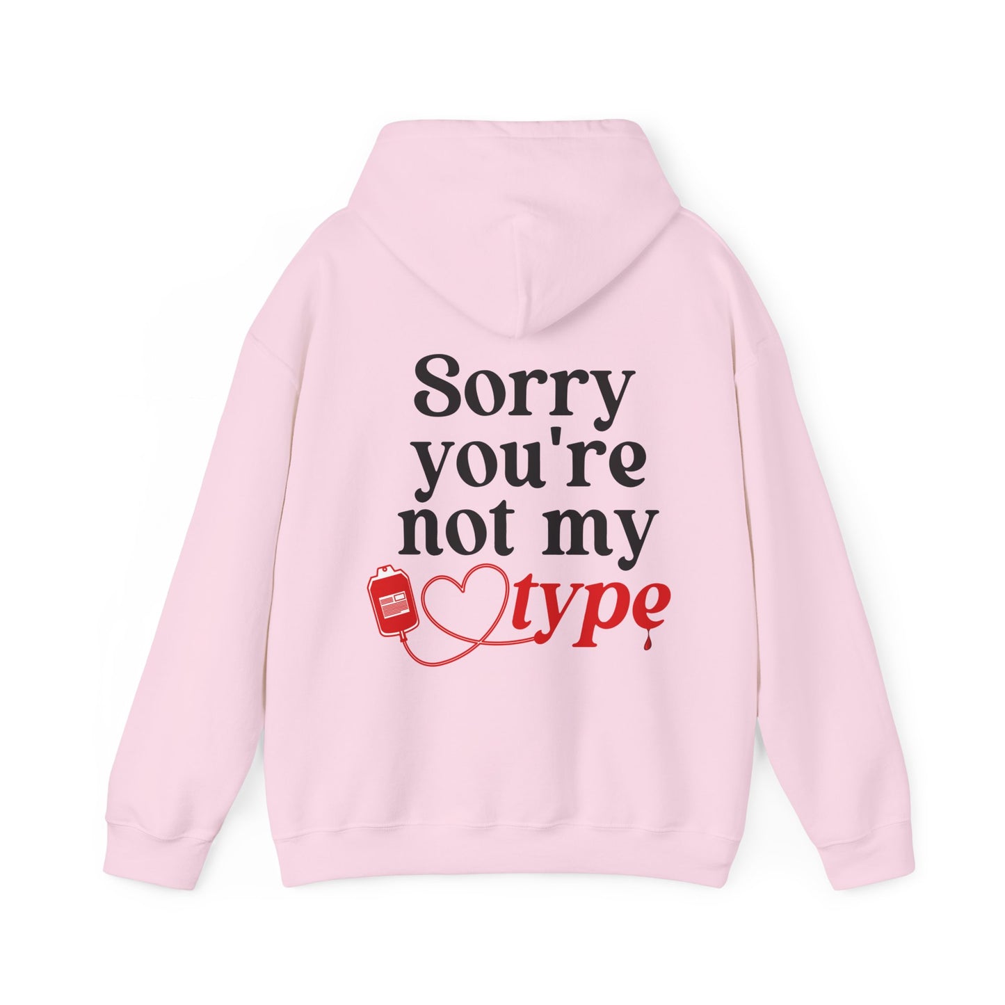 Sorry you're not my type Hoodie