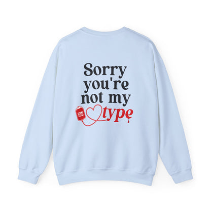 Not my type crewneck