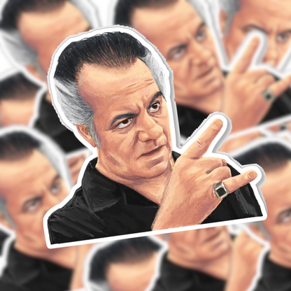 Paulie Walnuts The Sopranos Sticker