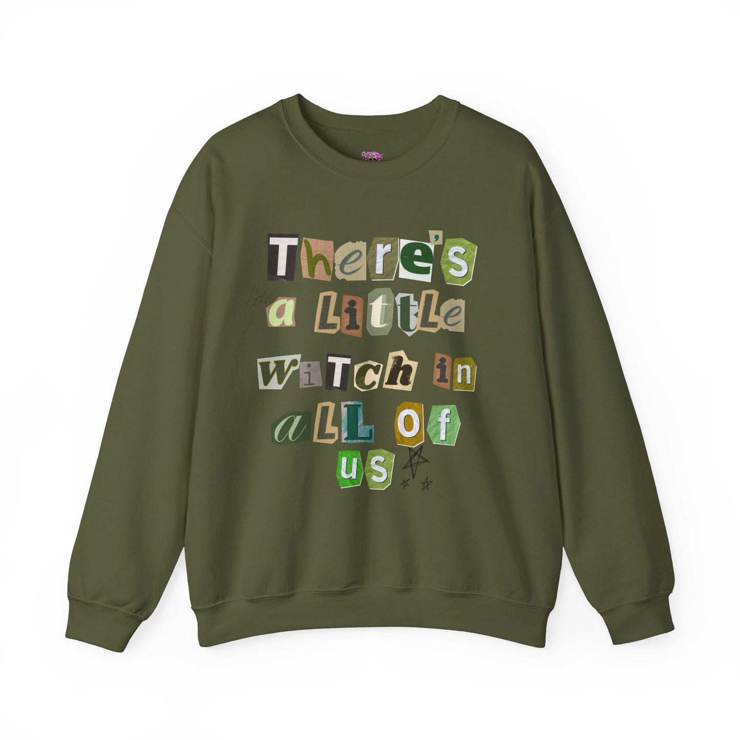 There' a Little Witch in All Of Us Crewneck