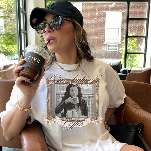 Our Lady of Coffee Tshirt