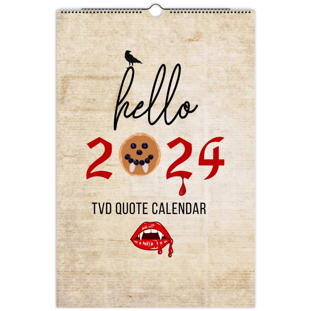 TVD 2024 Calender The Vampire Diaries Calendar TVD Fan Gift Salvato   9ef6c752 0c0f 49d0 95c7 4b969c814187 