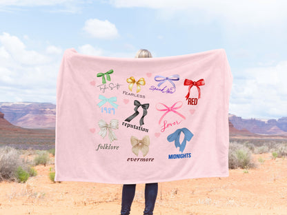 Soft Girl Swiftie Blanket