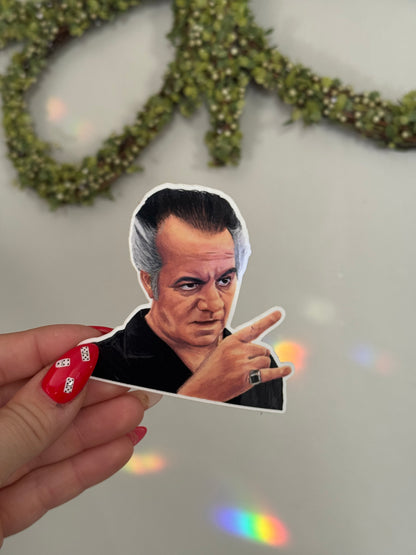 Paulie Walnuts The Sopranos Sticker