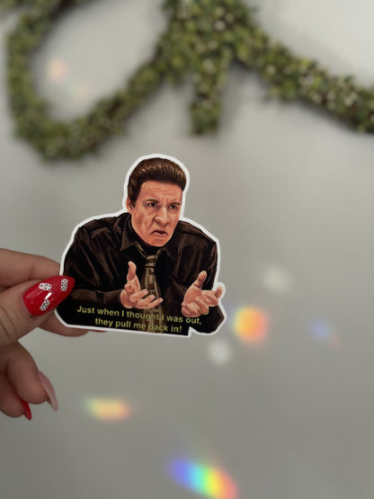 Silvio Dante the Sopranos Sticker