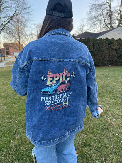 Mystic Falls Jean Jacket