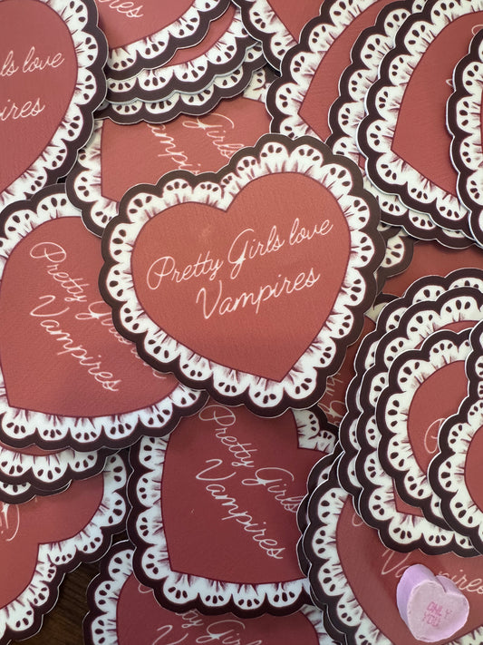 Pretty Girls Love Vamps Sticker