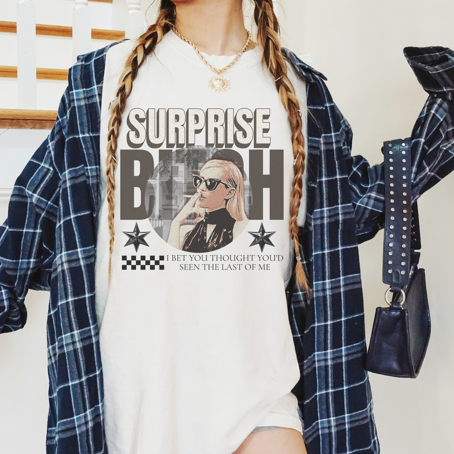 Surprise Bitch Retro Tshirt