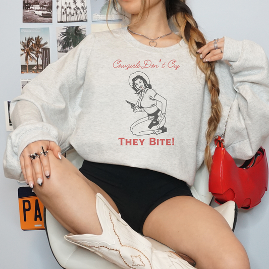 Cowgirls Bite Crewneck