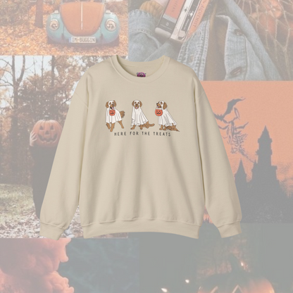 Here For The Treats Crewneck