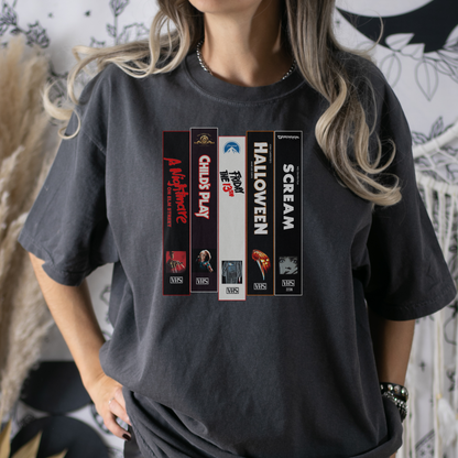 Horror Movie VHS Shirt