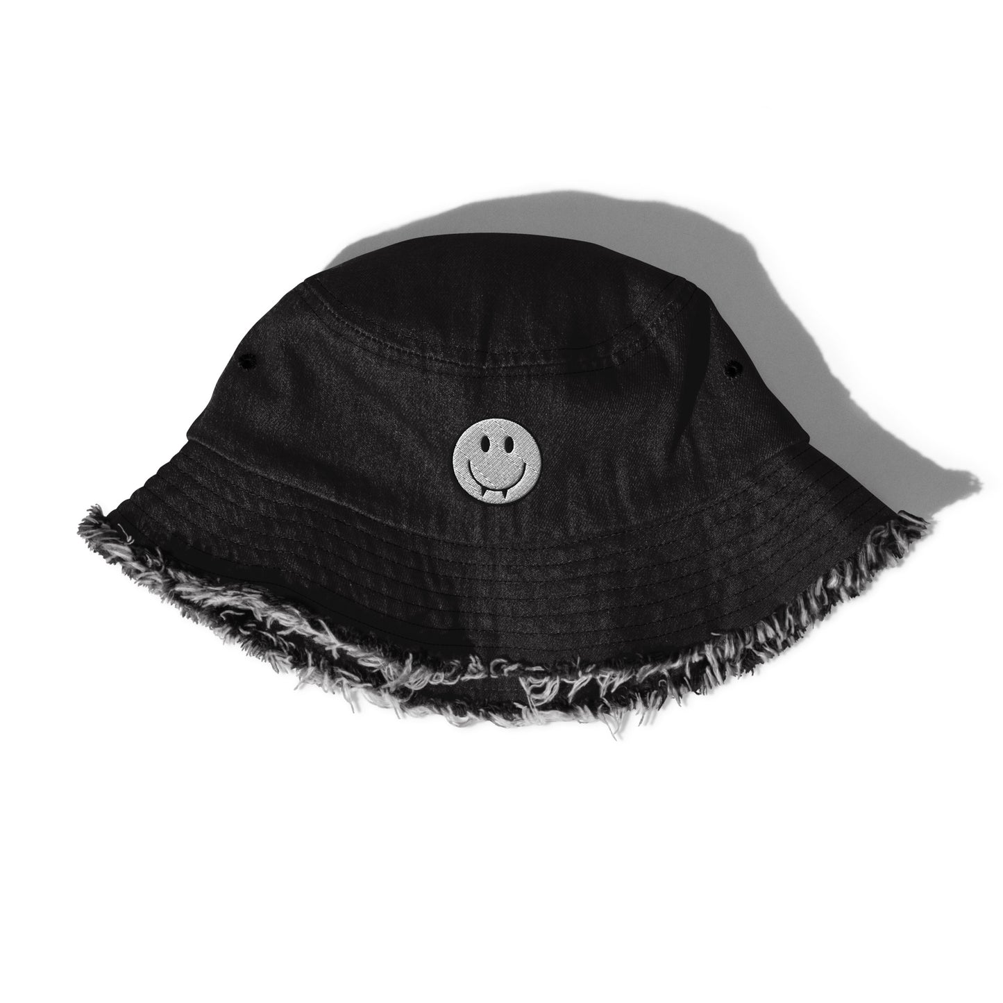 TVD Distressed denim bucket hat