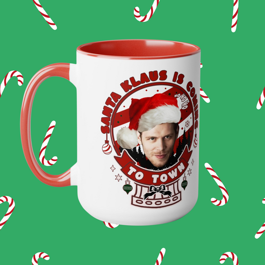 Santa Klaus Is Coming Mug