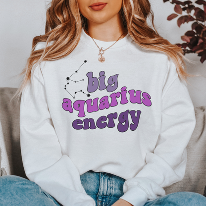 Sagittarius Sweatshirt, Big Sagittarius Energy Sweatshirt, Gift for Sagittarius, Astrology lover sweatshirt, Gift for Astrology Lover