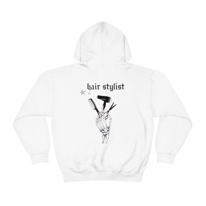 Hair stylist Hoodie, Hair Stylist spooky sweater, Hair Stylist Gift, , Gift for Bridal Hair Stylist, Trendy Hair dresser hoodie