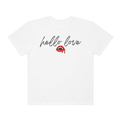 Hello Love Shirt, Klaus Mikaelson gift, The Originals T-shirt, TVD shirt, TVD fan gift, Vampire shirt, Klaus Mikaelson gift