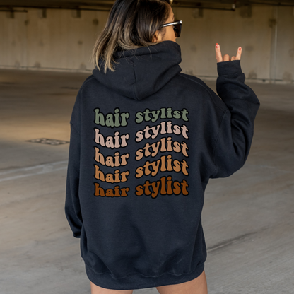 Trendy Hair stylist Hoodie, Hair Stylist sweater, Hair Stylist Gift, , Gift for Bridal Hair Stylist, Trendy Hair dresser gift