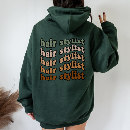 Trendy Hair stylist Hoodie, Hair Stylist sweater, Hair Stylist Gift, , Gift for Bridal Hair Stylist, Trendy Hair dresser gift