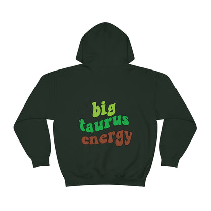 Big Taurus Energy Hoodie, Taurus Sweatshirt, Astrology lover gift, Zodiac sweatshirt, Christmas gift for Taurus, Astrology hoodie