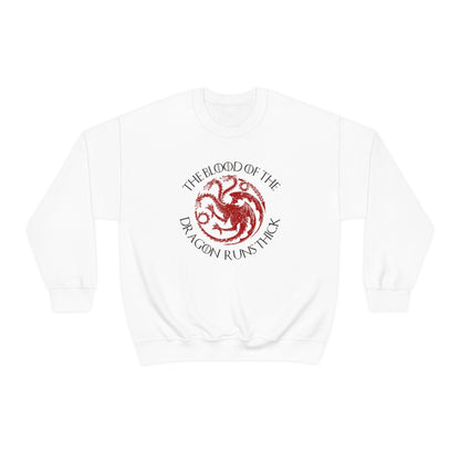 Blood of the Dragon runs thick, House Targaryen Shirt,  House of Dragons Sweatshirt, Gift for Game of Thrones Fans