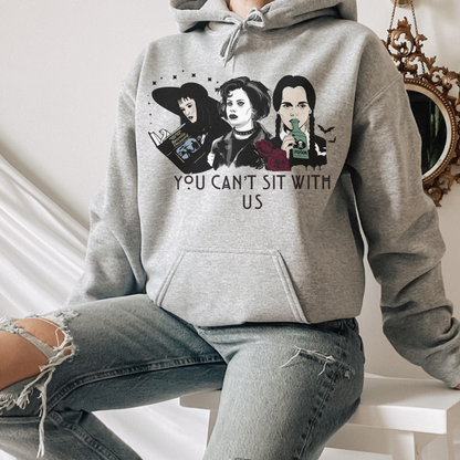 Spooky babe Hoodie - You can't sit with us